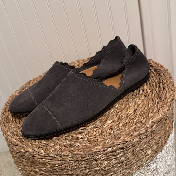 Klub Nico Georgette Scalloped Flats/Made in Spain- Size 40 - Good Condition - Picture 2 of 7